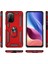 Xiaomi Poco F3 Uyumlu Kılıf Standlı Manyetik Yüzüklü Military Magnetic Ring Polycarbonate And Tpu Case 4