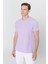 AC&Co / Altınyıldız Classics Erkek Lila Slim Fit Dar Kesim Modal Bisiklet Yaka Yumuşak Tuşeli Esnek Basic Tişört 3