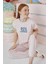 15646 Kadın Baskılı Pijama Takım 2
