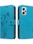 Xiaomi Poco X4 Gt Kabartmalı Kelebek Cüzdan Telefon Kılıfı ve Kart (Yurt Dışından) 1