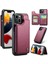 IPhone 13 Kart Tutucu Pu Deri Ince Darbeye Dayanıklı (Yurt Dışından) 3