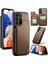 Galaxy A14 4g/5g Rfıd Engelleme Pu Deri Için Caseme Cüzdan Kılıf (Yurt Dışından) 1