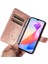 El Kayışı Cüzdan Telefon Kılıfı Kabartmalı Kelebek ile Onur X6A 4g Için Kılıf (Yurt Dışından) 5