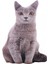 50 cm Simülasyon Kedi Yumuşak Dolması Gerçekçi Yastık - Kanepe Dekor Karikatür Peluş (Gri) (Yurt Dışından) 1