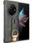 Tecno Phantom V Fold Bilek Kayışı Kolaylık Premium Pu Deri Için Kılıf (Yurt Dışından) 3