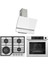 Steamart NT Asimetrik Serisi Beyaz Cam Set ( D081+NT026+XE64CB) 1
