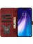 Xiaomi Redmi Not 8 Için Kılıf Cüzdan Kılıf Kart Cep Kabartmalı Kelebek (Yurt Dışından) 5