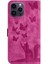 IPhone 12 Için Kılıf Pro Max Kabartmalı Kelebek Kedi Tutucu Kapak Kart Durumda (Yurt Dışından) 5