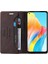 Oppo A78 4g Premium Deri Premium Deri Kickstand Iki Kart Için Kılıf (Yurt Dışından) 5