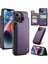 IPhone 14 Için Caseme Cüzdan Durumda Pu Deri Kickstand Ince Darbeye (Yurt Dışından) 5