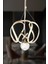 1625-30 Sr LED Gold Avize(Beyaz Işık -Sarı Işık - Gün Işığı) 1
