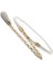 Vrouwen Metal Taille Ketting Gevlochten Riem Smalle Mode Grote Omvang Taille Touw Ketting Riem Wit Kwastje Dame Modellen F0068 (Yurt Dışından) 5