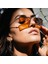 Dikdörtgen Klasik Retro Güneş Gözlüğü Kadın Gözlük Bayan Lüks Metal Güneş Gözlüğü Kadın Vintage Ayna Oculos De Sol Feminino (Yurt Dışından) 3