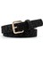Kış Nieuwe Modu Roze Luipaard Gespot Paardenhaar Decoratieve Riem Vrouwen Vintage Wilde Pin Gesp Riem (Yurt Dışından) 1