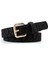 Kış Nieuwe Modu Roze Luipaard Gespot Paardenhaar Decoratieve Riem Vrouwen Vintage Wilde Pin Gesp Riem (Yurt Dışından) 2