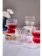 Stripe 6lı 280ML Brosilikat Bardak 3