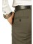 Erkek Armüllü Haki Keten Pantolon Kemer Astarı ile Günlük Tarzda Rahat Kullanım 3