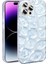 Apple Iphone 15 Pro Kılıf Kabartmalı Simli 3D Kabuk Desenli Nacar Silikon 1