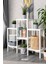 Mowo Home Shelf 6 Katlı Kitaplık Raf Ünitesi - Beyaz 4