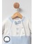 Erkek Bebek Three Teddy Papyon Detaylı Patikli %100 Pamuk Tulum 2