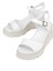 Ziya, Kadın Deri Dolgu Topuk Sandalet 1411020Z2003 Beyaz 4
