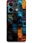 Redmi Note 13 Pro 5g Uyumlu Renkli Kareler ve Spiraller Desenli Silikon Kılıf 1