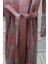 Jakarlı Premium Kalite %100 Pamuk Kimono Kuşaklı Peştemal Bornoz Plaj Kıyafeti Sabahlık 5