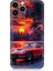 Apple Iphone 13 Pro Max Uyumlu Kırmızı Spor Araba Desenli Silikon Kılıf 1