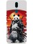 Vestel Venus V7 Uyumlu Samuray Panda Desenli Silikon Kılıf 1