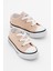 Çocuk Unisex Bej Rahat Kalıp Bağcıklı Sneaker 3