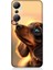 Infinix Hot 20 Uyumlu Sevimli Köpek ve Kelebek Desenli Silikon Kılıf 1