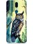 Vestel Venus V7 Uyumlu Gece ve Baykuş Desenli Silikon Kılıf 1