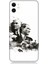Apple Iphone 11 Uyumlu Siyah Beyaz Mustafa Kemal Atatürk Desenli Silikon Kılıf 1