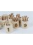 Aliwooden Montessori Rakamlı Çubuklu Kaseler 4