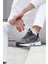 29726 Siyah - Gri Erkek Sneaker Günlük Spor Ayakkabı 2