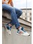 29730 Bej - Mavi Erkek Sneaker Günlük Spor Ayakkabı 2