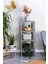 Shelf 4 Katlı Düzenleyici Raf Ünitesi Gri, Kitaplık, Banyo, Mutfak Rafı. Ayakkabılık, Organizer 2