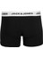 Jack & Jones Erkek Logolu Beli Lastikli 5'li Boxer Paketi - Solid 5