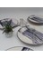 Royal 25 Cm Seramik Servis Tabağı 6 Adet Desenli 2