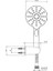 Eca Purity Plus Mafsallı Duş Seti Banyo Üst Takımı Mat Siyah 102117401C1 2