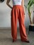 Kadın Beli Cırtlı Palazzo Rahat Trend Pantolon 1