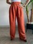 Kadın Beli Cırtlı Palazzo Rahat Trend Pantolon 2