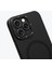 iPhone 15 Pro Uyumlu Kılıf Velvet Magnet Serisi Kapak Siyah 3