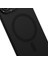 iPhone 15 Pro Uyumlu Kılıf Velvet Magnet Serisi Kapak Siyah 4