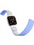 Watch 44MM Uyumlu Kordon Youngkit Technology Magnetik Tak Çıkar Silikon Strap Kayış Beyaz 2
