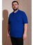 Pamuklu Regular Fit Büyük Beden Polo Yaka T Shirt Erkek Polo Yaka T Shirt 5902127B 1