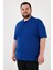 Pamuklu Regular Fit Büyük Beden Polo Yaka T Shirt Erkek Polo Yaka T Shirt 5902127B 5