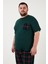 Pamuklu Regular Fit Büyük Beden Pijama Takımı Erkek Pijama Takımı 6572002B 5