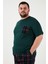 Pamuklu Regular Fit Büyük Beden Pijama Takımı Erkek Pijama Takımı 6572002B 3