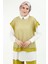 Beli Lastikli Pantolonlu Basic Gömlekli Fileli Üçlü Takım Yağ Yeşili 24YT633 4